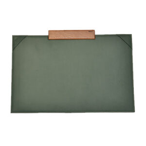 The Wodesk : Acajou Cuir Olive