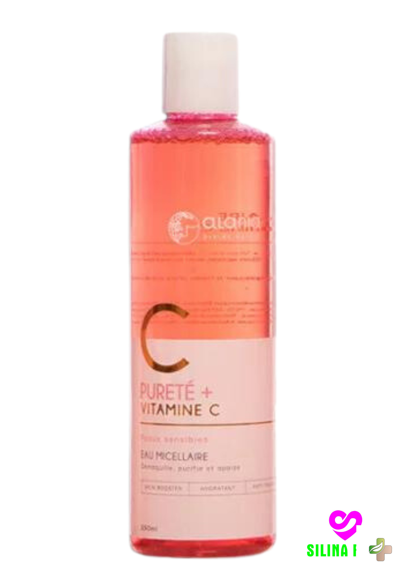 Alania Pureté+ Vitamine C Eau Micellaire 250Ml 1 Alania Pureté+ Vitamine C Eau Micellaire 250Ml