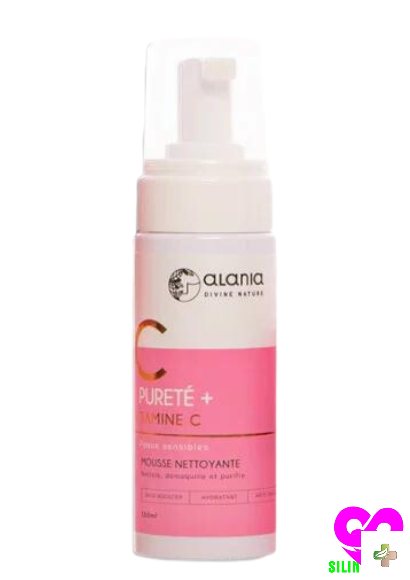 Alania Purete+ Vitamine C Mousse Nettoyante 150Ml 1 Alania Purete+ Vitamine C Mousse Nettoyante 150Ml