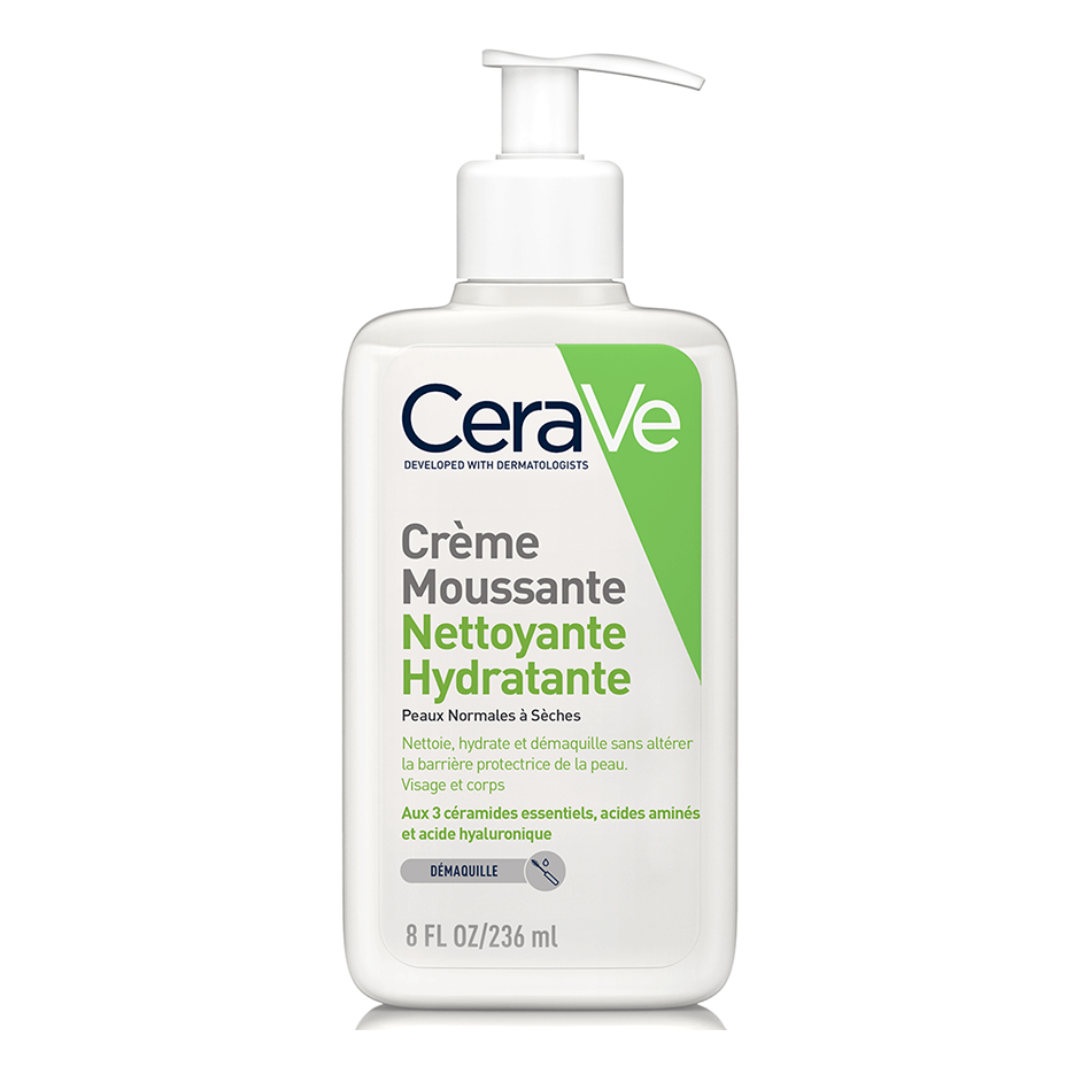 CERAVE Crème Moussante Nettoyante Hydratante 1 CERAVE Crème Moussante Nettoyante Hydratante