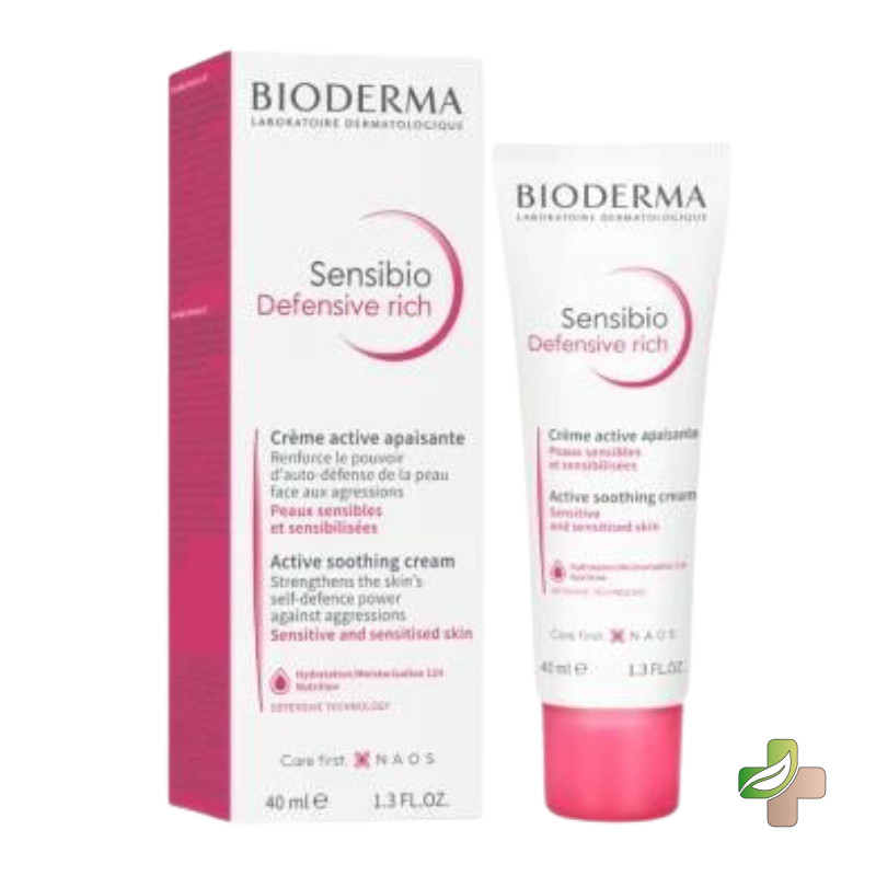 Bioderma Sensibo Defensive Rich creme active apaisante 40ML 1 Bioderma Sensibo Defensive Rich creme active apaisante 40ML
