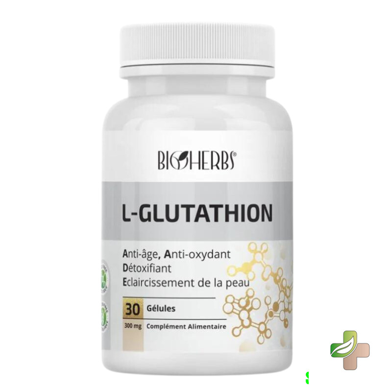 Bioherbs L-Glutathion 30 Gélules 1 Bioherbs L-Glutathion 30 Gélules
