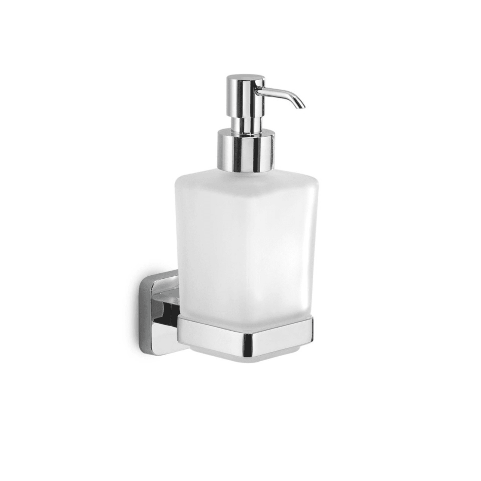 Distributeur De Savon Liquide Carré Chromé 1 Distributeur De Savon Liquide Carré Chromé