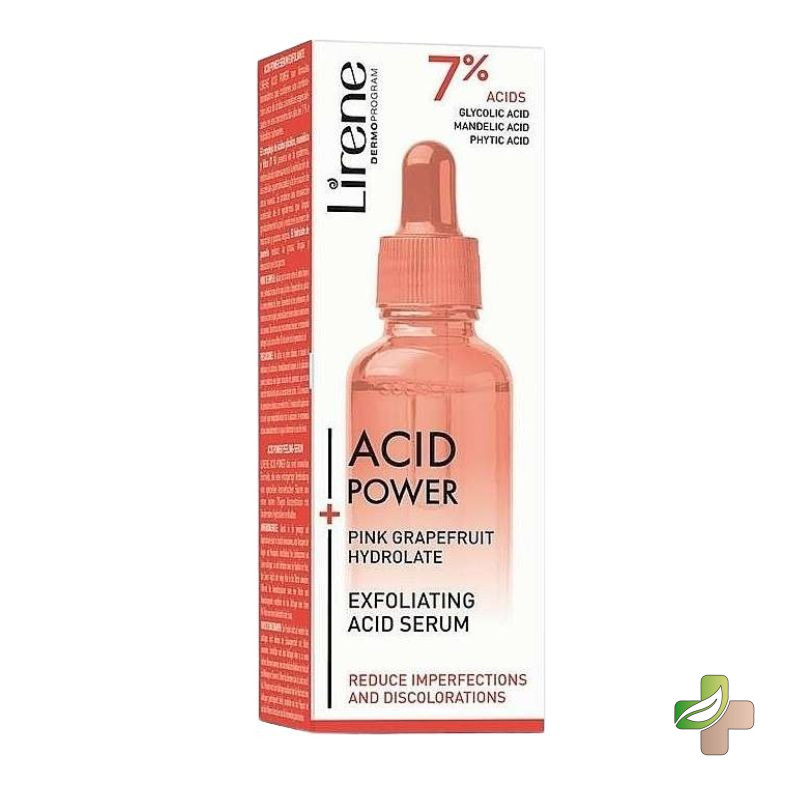 Lirene Acid Power Serum Exfoliant 30Ml 1 Lirene Acid Power Serum Exfoliant 30Ml