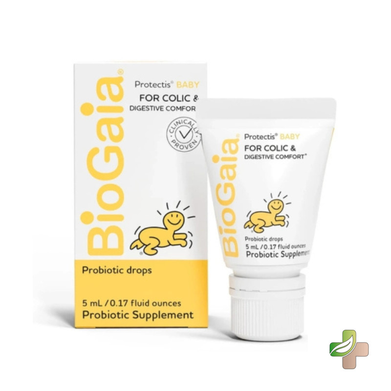 BioGaia Gouttes pour les Coliques de Bébé 5ml 1 BioGaia Gouttes pour les Coliques de Bébé 5ml