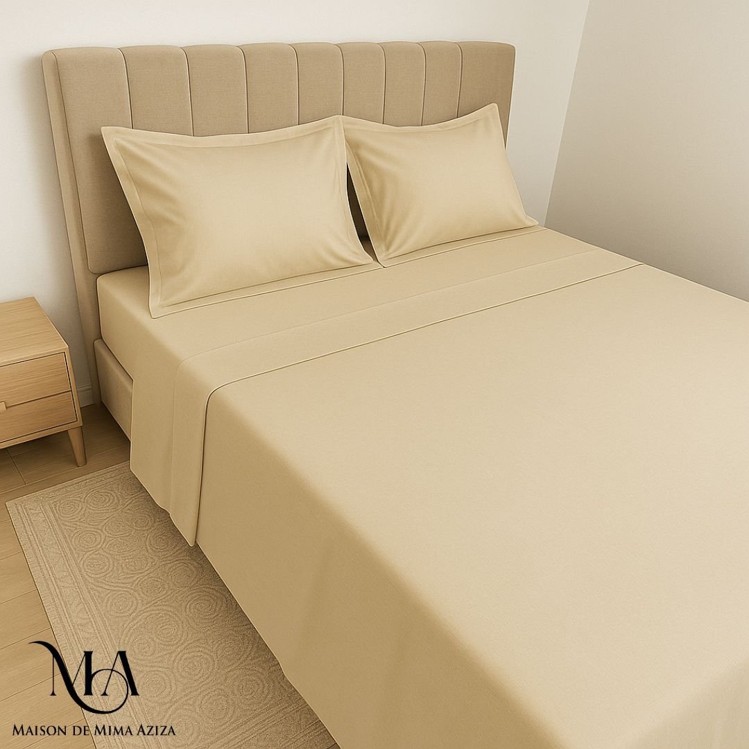 Drap Plat en Coton 1 Drap Plat en Coton
