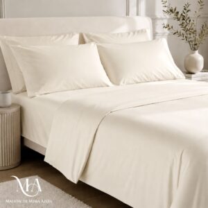 Housse de Couette en Satin de Coton