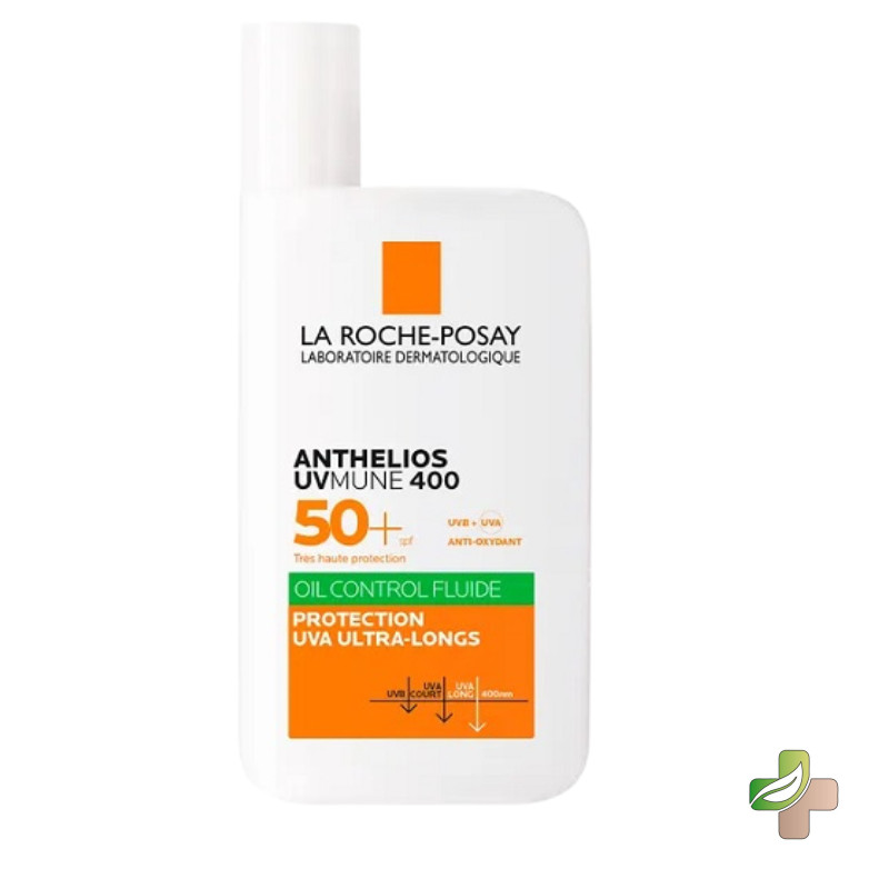 La Roche-Posay Anthelios UVMUNE 400 Fluide Oil Control SPF50+, 50ML 1 La Roche-Posay Anthelios UVMUNE 400 Fluide Oil Control SPF50+, 50ML