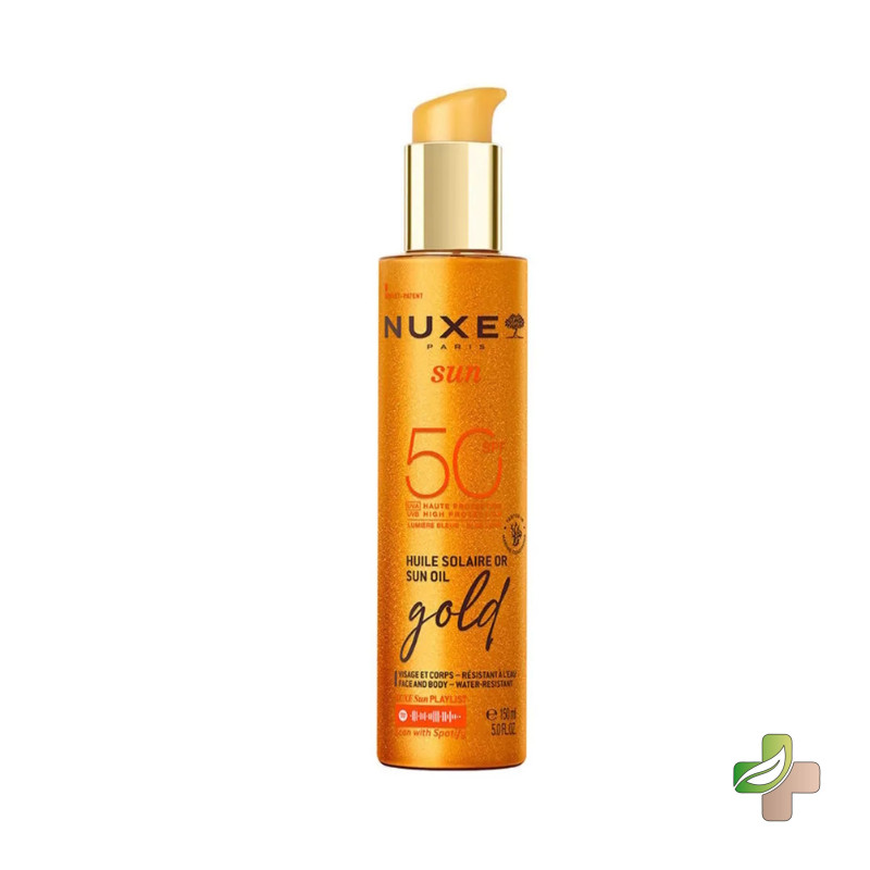Nuxe Sun Huile Solaire OR SPF50 Gold 1 Nuxe Sun Huile Solaire OR SPF50 Gold