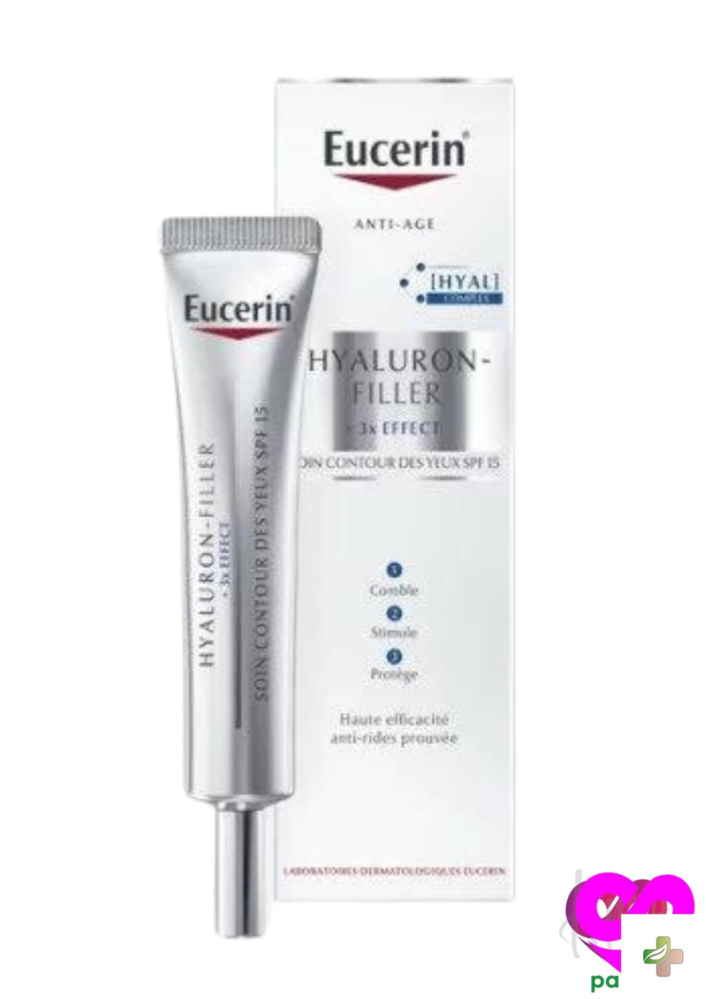 Eucerin Hyaluron-Filler Contour des Yeux SPF15 1 Eucerin Hyaluron-Filler Contour des Yeux SPF15