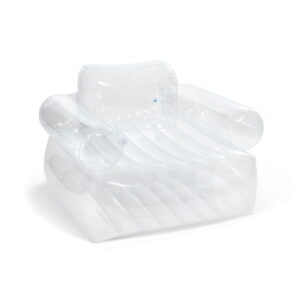 Fauteuil transparent Jelly Intex 66502NP