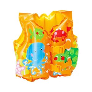 Gilet de natation Intex jaune 59661NP