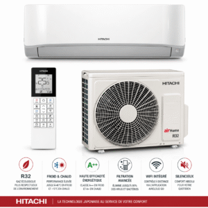 Climatiseur Hitachi Tunisie | Climatisation Inverter airHome 400