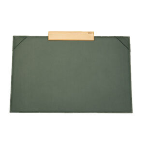 The Wodesk : Hêtre Cuir Olive