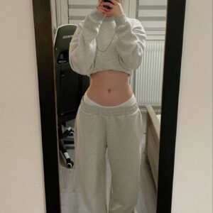 Crop sweater