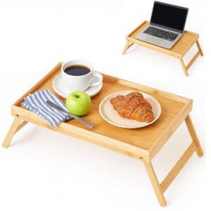 Table de Lit Pliable en Bois – 30×50 cm