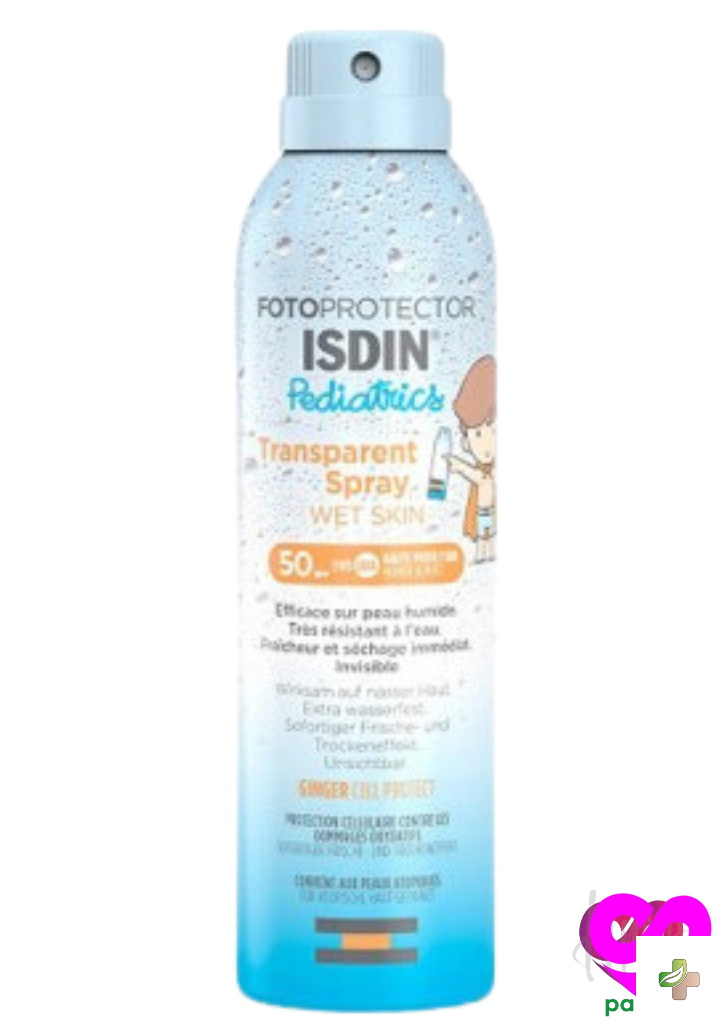 Isdin Pediactris Transparant Spray Pour Enfants Spf 50, 250ML 1 Isdin Pediactris Transparant Spray Pour Enfants Spf 50, 250ML
