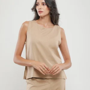 Top droit sans manches