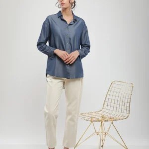 Pantalon droit 7/8ème