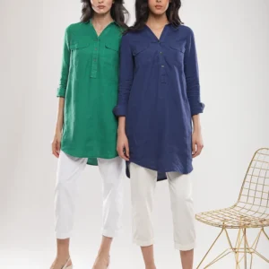 Chemise oversize manches longues