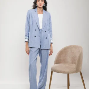 PANTALON LARGE A PINCE