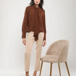 BLOUSE À NŒUD LAVALLIÈRE