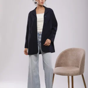 VESTE DROITE A REVERS