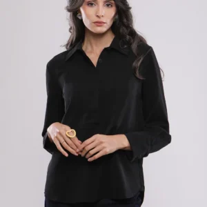 CHEMISE FLUIDE A MANCHES LONGUES