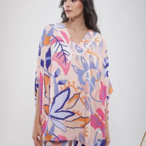 Blouse imprimé tropical