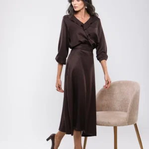 SET AVEC BLOUSE A VOLANT