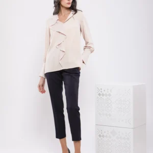 BLOUSE A VOLANT