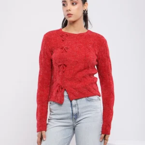 PULL EN MAILLE MANCHES LONGUES