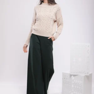 PANTALON LARGE TAILLE ELASTIQUE