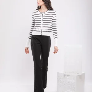 PANTALON EVASE TAILLE HAUTE