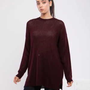 PULL EN MAILLE MANCHES LONGUES