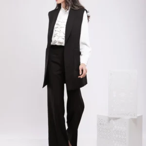PANTALON LARGE TAILLE HAUTE