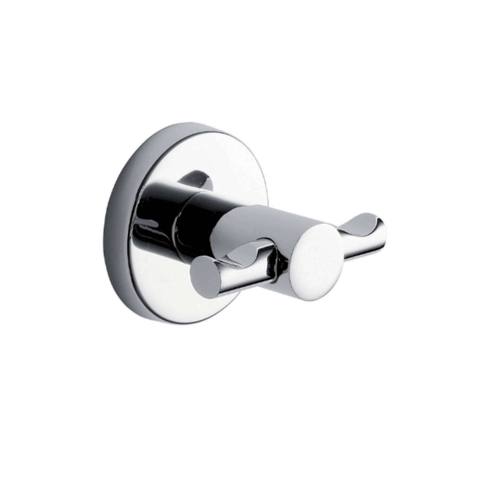 Porte Peignoire Double Rond Chromé 1 Porte Peignoire Double Rond Chromé