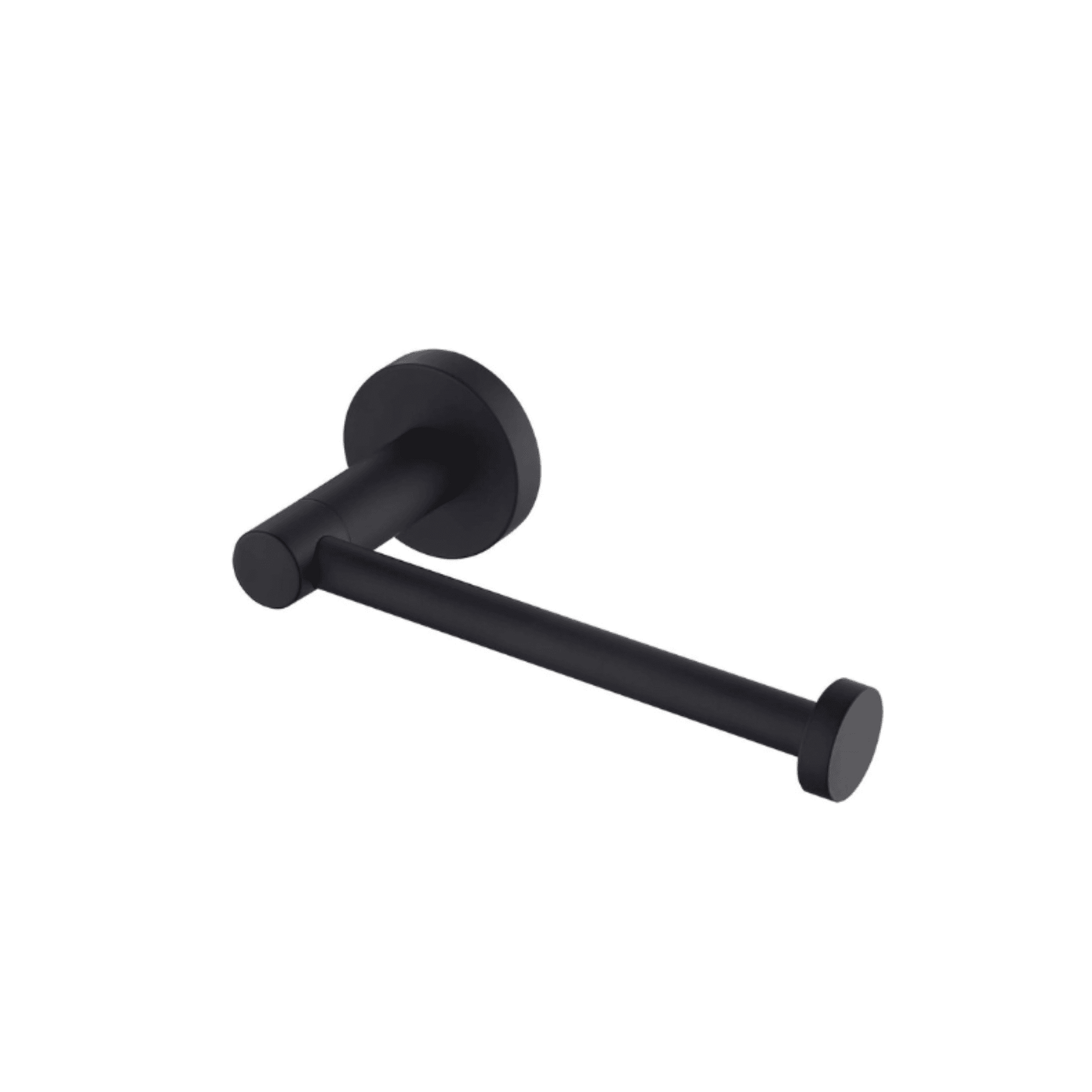 Porte Papier Rond Noir Mat 1 Porte Papier Rond Noir Mat