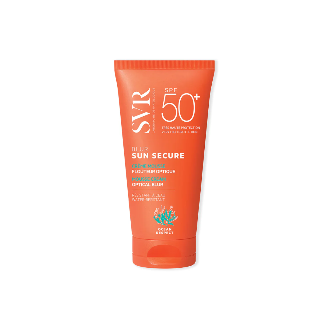 SVR SUN SECURE Blur SPF50+ Crème Mousse 1 SVR SUN SECURE Blur SPF50+ Crème Mousse