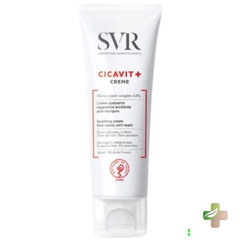 Svr Cicavit+ Crème Apaisante Réparation Accélérée 40Ml 1 Svr Cicavit+ Crème Apaisante Réparation Accélérée 40Ml