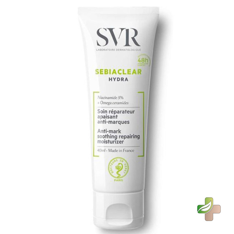 Svr Sebiaclear Hydra – Soin Réparateur Apaisant 40Ml 1 Svr Sebiaclear Hydra – Soin Réparateur Apaisant 40Ml