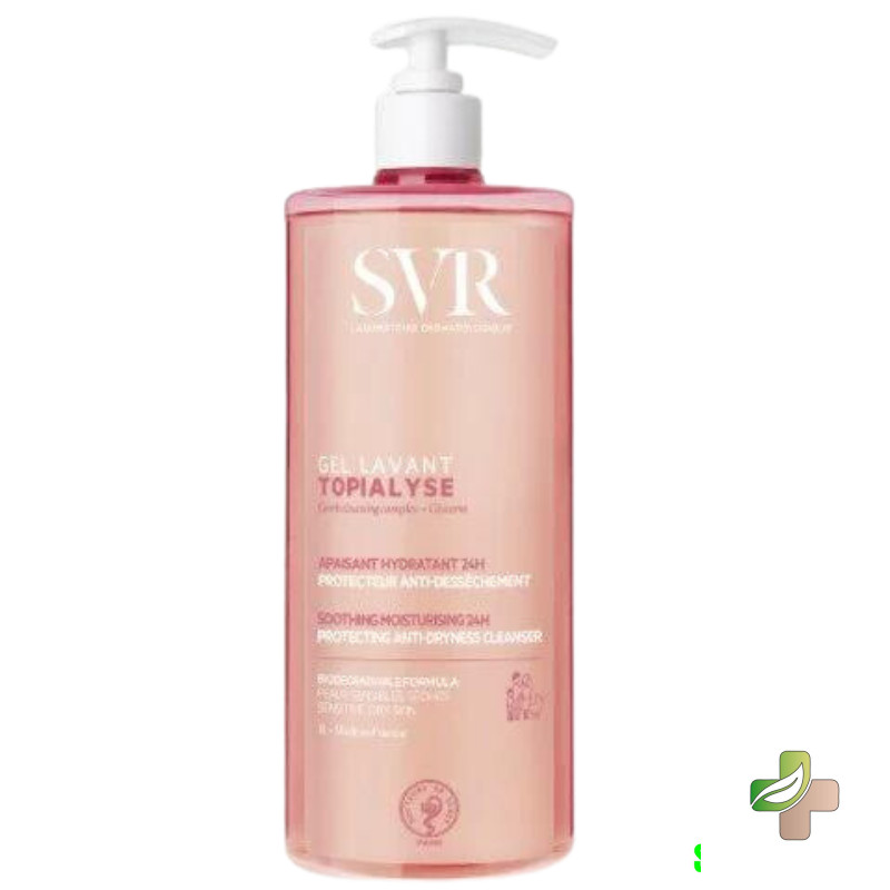 Svr Topialyse Gel Lavant Flacon Pompe 1L 1 Svr Topialyse Gel Lavant Flacon Pompe 1L