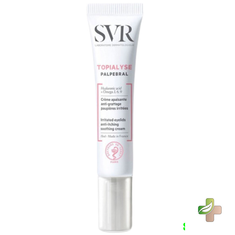 SvrTopiyalise Palpebral Crème Paupières Irritées 15Ml 1 SvrTopiyalise Palpebral Crème Paupières Irritées 15Ml