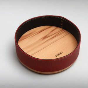 The Widy: Hêtre Cuir Bordeaux