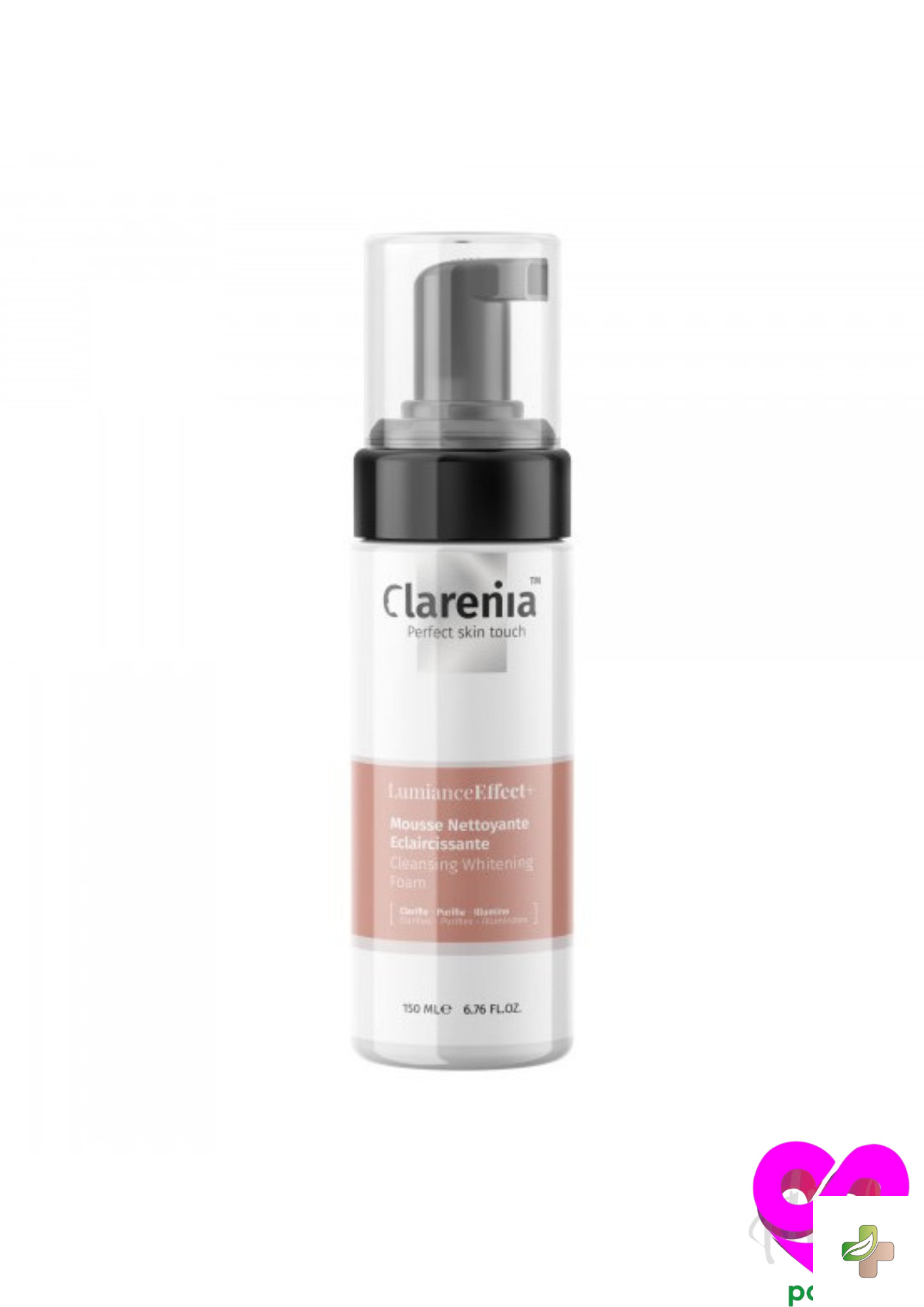 CLARENIA MOUSSE NETTOYANTE ECLAIRCISSANTE LUMINANCE EFFECT+ 150ML 1 CLARENIA MOUSSE NETTOYANTE ECLAIRCISSANTE LUMINANCE EFFECT+ 150ML