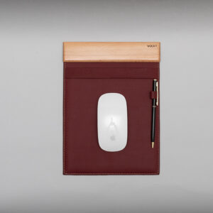 The Wopad 2: Hêtre Cuir Burgundy