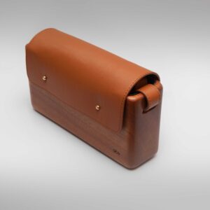 The Wagbag : Acajou Cuir Camel