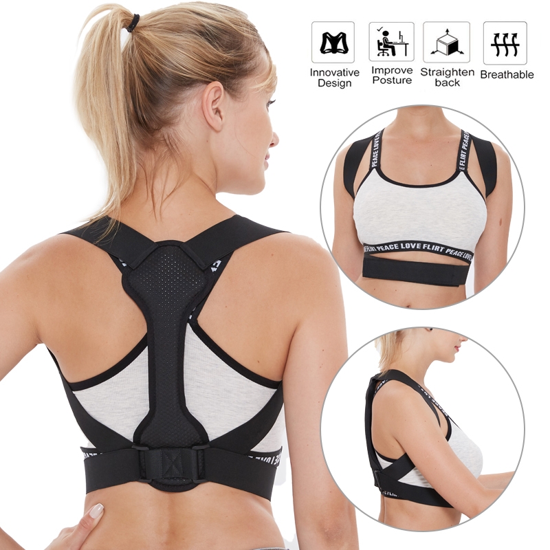 Correcteur de posture du dos, soutien de la clavicule, soutien du dos, prévention de l’avachissement Homme et Femme 1 Correcteur de posture du dos, soutien de la clavicule, soutien du dos, prévention de l’avachissement Homme et Femme