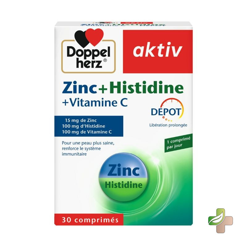 AKTIV Zinc + Histidine + Vitamine C 30 Comprimés 1 AKTIV Zinc + Histidine + Vitamine C 30 Comprimés