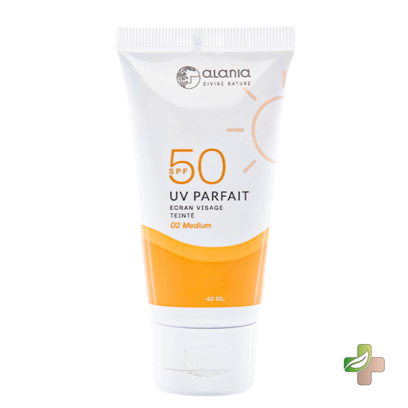 Alania Uv Parfait Ecran Solaire Visage Teinte 40ML – 02 Medium 1 Alania Uv Parfait Ecran Solaire Visage Teinte 40ML – 02 Medium